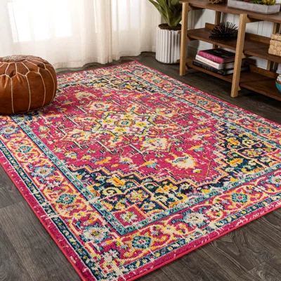 Ashley Jonathan Y Brooklyn 5' X 8' Area Rug In Multi