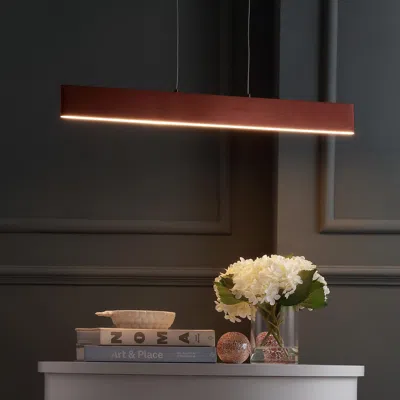 Ashley Jonathan Y Draper Pendant Light In Brown