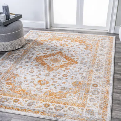 Ashley Jonathan Y Indhira Ornate 8' X 10' Area Rug In Multi