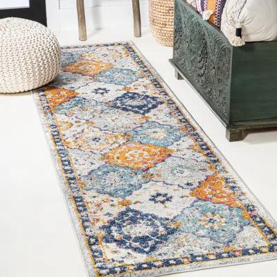 Ashley Jonathan Y Kirman 2' X 8' Runner Rug In Multi