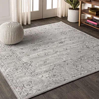 Ashley Jonathan Y Modern Persian 6' X Area Rug In Gray