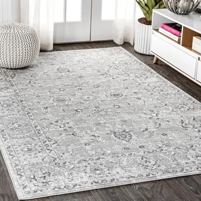 Ashley Jonathan Y Modern Persian 8' X 10' Area Rug In Gray