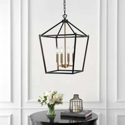 Ashley Jonathan Y Pagoda 4-bulb Led Pendant Light In Multi