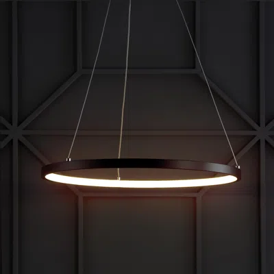 Ashley Jonathan Y Pendant Light In Brown