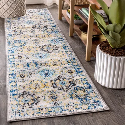 Ashley Jonathan Y Persian 2' X 8' Area Rug In Multi