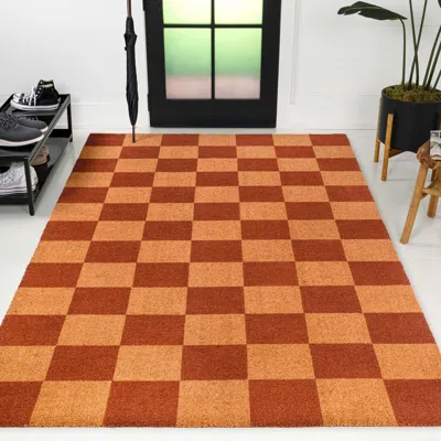 Ashley Jonathan Y Porter Outdoor 3' X 5' Area Rug In Brown