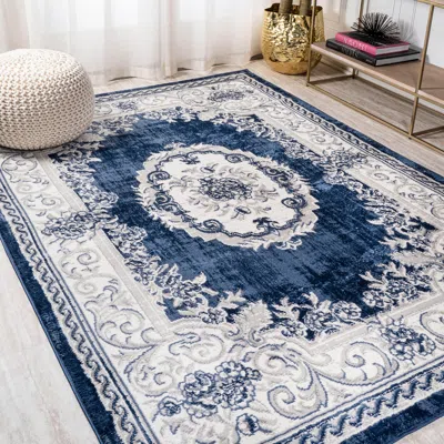Ashley Jonathan Y Rosalia 3' X 5' Area Rug In Blue