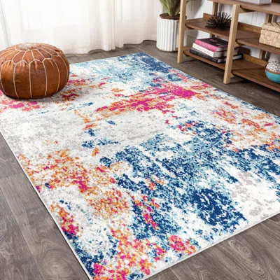 Ashley Jonathan Y Sunset Abstract Area Rug In Multi
