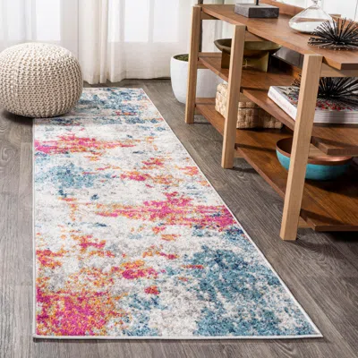 Ashley Jonathan Y Sunset Abstract Area Rug In Multi