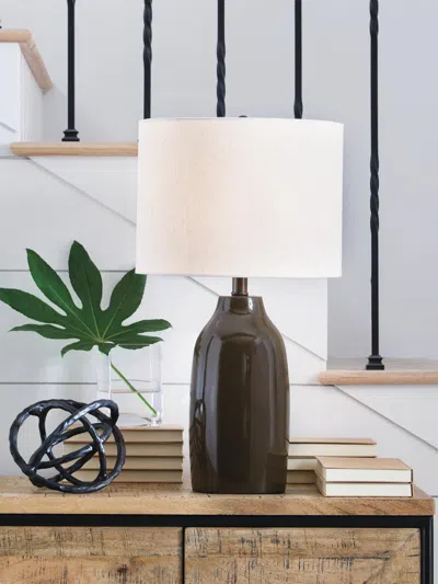 Ashley Jyler Table Lamp In Brown