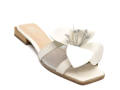 Ashley Kahen Blossom Sandal In Brown