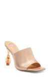 Ashley Kahen Women's Fame Crystal Ball Heel Sandals In Rose Gold