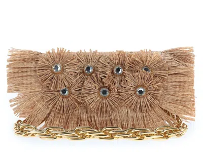Ashley Kahen Nicole Shoulder Bag In Beige