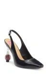 Ashley Kahen Salsa Slingback Pump In Black