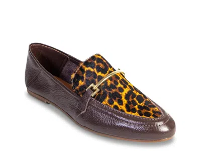 Ashley Kahen Uptown Loafer In Brown