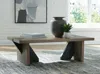 Ashley Kandinew Coffee Table In Brown