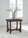 Ashley Korestone End Table In Brown