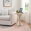 Ashley Linon Deacon Accent Table In Red
