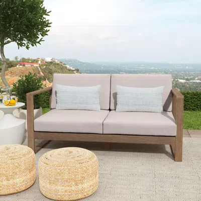 Ashley Linon Isles Loveseat In Multi