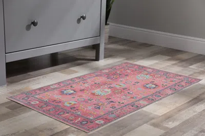 Ashley Linon Lana Aydin 2' X 3' Accent Rug In Pink