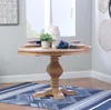 Ashley Linon Langston Solid Dining Table In Brown