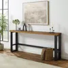 Ashley Linon Lawson Console Table In Brown