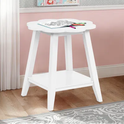 Ashley Linon Macey Side Table In Animal Print
