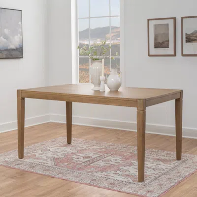 Ashley Linon Meri Dining Table In Brown