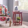 Ashley Linon Miller Accent Table In Red