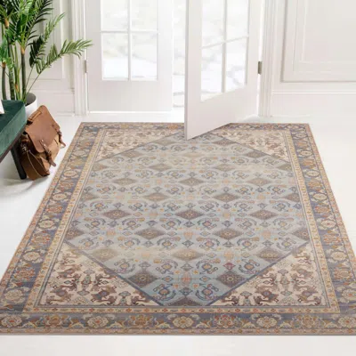 Ashley Linon Oakland Wesley 5' X 7' Area Rug In Neutral