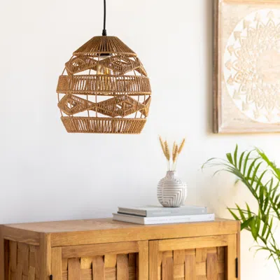 Ashley Livabliss Nosse Bell Pendant Light In Multi