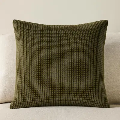 Ashley Loloi Square Poly Filled Decorative Throw Pillow In Green