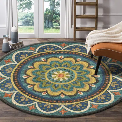 Ashley Lr Home Daisy 5' X Area Rug In Multi