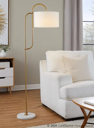 Ashley Lumisource Leslie Floor Lamp In Multi