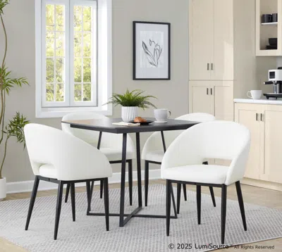 Ashley Lumisource Renee Solid Dining Chair (set Of 2) In Multi