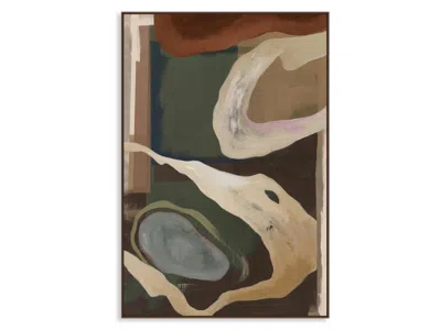 Ashley Luxe Brackish Harmony Canvas - Large In Multi