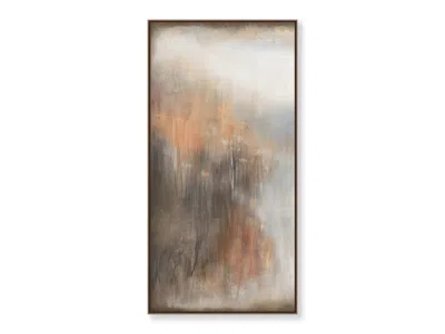 Ashley Luxe Terracotta Haze Canvas - Panel Ii Small In Multi