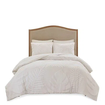 Ashley Madison Park Bahari 3-piece King/california King Comforter Set In White
