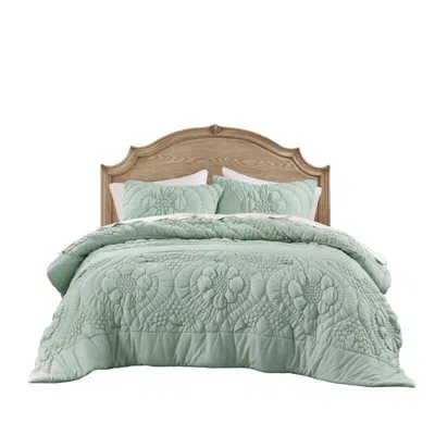 Ashley Madison Park Elise 3-piece King Comforter Set In Multi