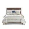 Ashley Madison Park Fraser 4-piece Full/queen Comforter Set In Multi