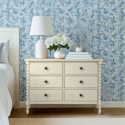 Ashley Madison Park Signature Beckett 6 Drawer Dresser In Neutral
