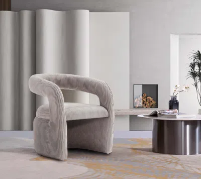 Ashley Manhattan Comfort Corvette Dining Chair In Dove