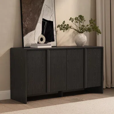 Ashley Manhattan Comfort Novara Sideboard In Black