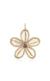 Ashley Mccormick 18k Yellow Gold Multi-stone Pendant