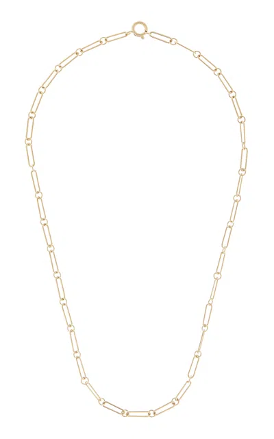 Ashley Mccormick 18k Yellow Gold Paperclip Chain