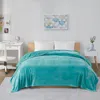 Ashley Microlight Plush Oversized Full/queen Blanket In Blue