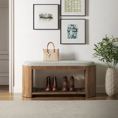 Ashley Modway Ashby Bench In Brown