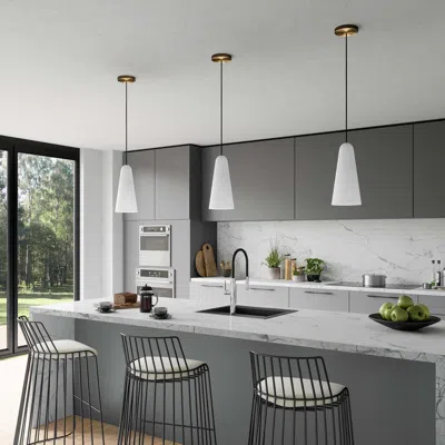 Ashley Modway Beacon Pendant Light In White