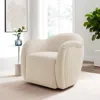 Ashley Modway Compose Swivel Accent Chair In White