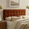 Ashley Modway Emily Tufted Full Headboard In Brown